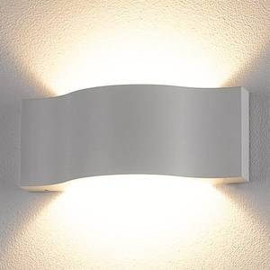 Lucande Venkovní nástěnné svítidlo LED Jace, bílé obraz