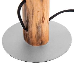 NOWA GmbH Stolní lampa Norin s rámem z eukalyptového dřeva obraz