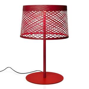 Foscarini Stolní LED lampa Foscarini Twiggy Grid XL, karmínově červená obraz