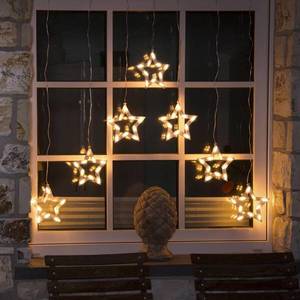 Konstsmide Christmas LED světelné závěsy hvězdy 70-flg. obraz