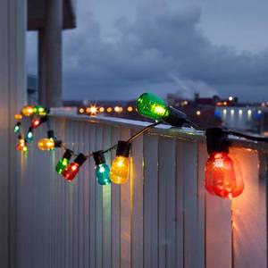 Konstsmide Christmas Pivní zahradní pohádková světla 20 LED kapek barevných obraz