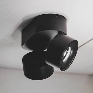 LOOM DESIGN LOOM DESIGN Aim LED stropní bodové svítidlo dvoubarevné černé obraz