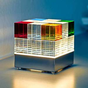 TECNOLUMEN TECNOLUMEN Cubelight Move stolní lampa, barevná obraz
