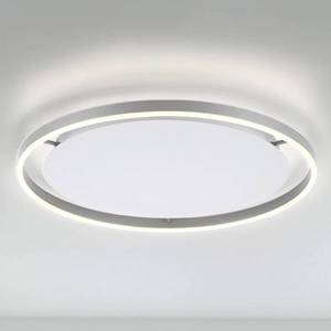 JUST LIGHT. LED stropní svítidlo Ritus, Ø 58, 5 cm, hliník obraz