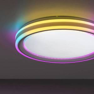 JUST LIGHT. LED stropní svítidlo Spheric, CCT, RGB, Ø 48cm obraz