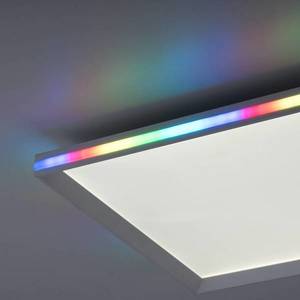 JUST LIGHT. LED stropní svítidlo Galactica, CCT, RGB 45x45cm obraz
