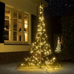Fairybell Vánoční stromek Fairybell s tyčí, 240 LED diod 200 cm obraz
