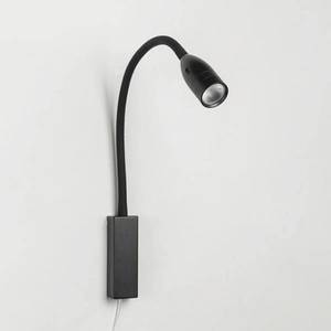 FISCHER & HONSEL Nástěnné LED svítidlo Sten s ovládáním gesty, černé obraz