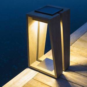 Les Jardins Skaal LED solární lucerna se senzorem, 39 cm obraz