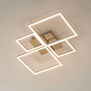 Briloner Rámové stropní svítidlo LED, stmívatelné pomocí nástěnného vypínače obraz