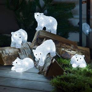 Konstsmide Christmas LED svítící figurky ledních medvědů pro venkovní použití, sada 5 kusů obraz