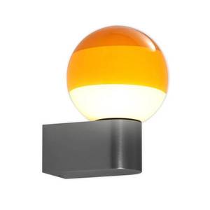 Marset Nástěnné svítidlo LED MARSET Dipping Light A1, oranžová/šedá obraz