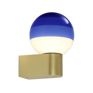 Marset Nástěnné svítidlo LED MARSET Dipping Light A1, modrá/zlatá obraz