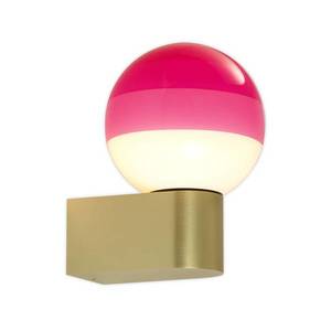 Marset Nástěnné svítidlo LED MARSET Dipping Light A1, růžová/zlatá obraz