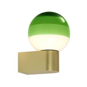 Marset Nástěnné svítidlo LED MARSET Dipping Light A1, zelené/zlaté obraz