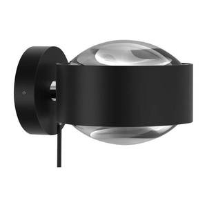 Top Light Puk Maxx Wall+ LED čočky čiré, černé matné/chromové obraz