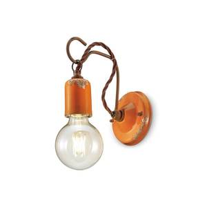 Ferroluce C665 nástěnné svítidlo ve vintage stylu, oranžové obraz