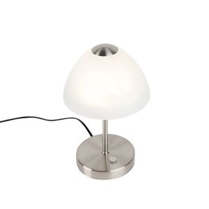 Designová stolní lampa ocelová stmívatelná včetně LED - Joya obraz