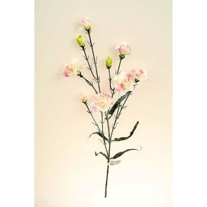 Umělá květina drobné Karafiáty, růžová, 60 cm obraz
