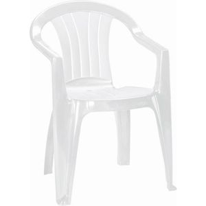 Plastová židle Keter Sicilia Bílá obraz