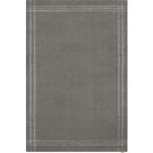 Antracitový vlněný koberec 160x240 cm Calisia M Grid Rim – Agnella obraz