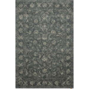Šedý vlněný koberec 133x190 cm Calisia Vintage Flora – Agnella obraz