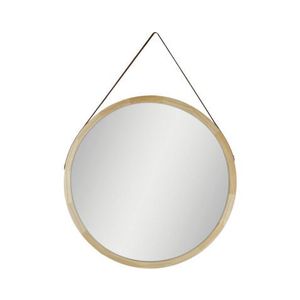 Závěsné zrcadlo Tiara 55 cm, dřevo obraz