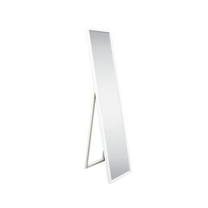Stojací zrcadlo Esra 30x150 cm, bílé obraz