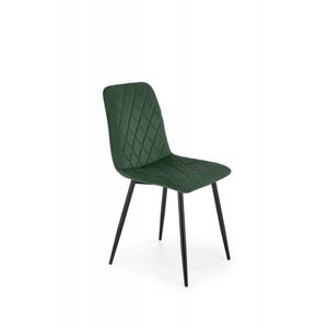 Jídelní židle K525 Tmavě zelená, Jídelní židle K525 Tmavě zelená obraz