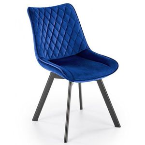 Otočná jídelní židle K520 Modrá obraz
