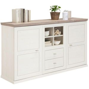 KOMODA SIDEBOARD, bílá - bílá obraz