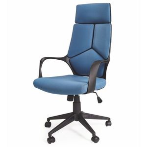 Kancelářská židle VUYOGIR modrá/černá obraz