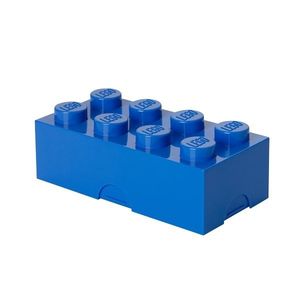 Box na svačinu 10 x 20 x 7, 5 cm, více variant - LEGO Barva: modrá obraz