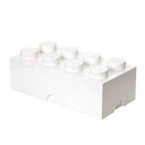 Úložný box 8, více variant - LEGO Barva: bílá obraz