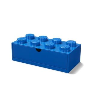 Stolní box 8 se zásuvkou, více variant - LEGO Barva: modrá obraz