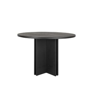 Stůl BARDI, více variant - Hobby Flower Barva: černý jasan, matný obraz