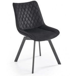 Otočná jídelní židle K520 Černá, Otočná jídelní židle K520 Černá obraz