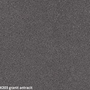ArtExt Rohová pracovní deska - 38 mm 38 mm: Anthracite Granite K 203 PE obraz