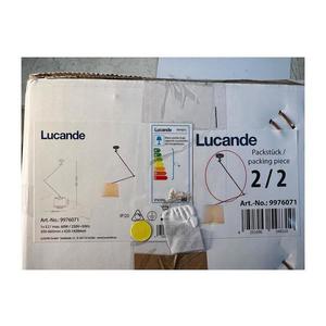 Lucande Lucande - Lustr na tyči JOLLA 1xE27/60W/230V obraz