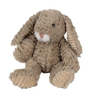 Hnědá plyšová dekorace hračka králík Rabbit - 17*20*21 cm TW0591 obraz