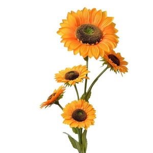 Umělá dekorační květina slunečnice - 20*20*115 cm 5PL0085 obraz