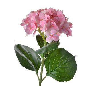 Růžová umělá dekorační květina hortenzie - 10*15*65 cm 5PL0068 obraz