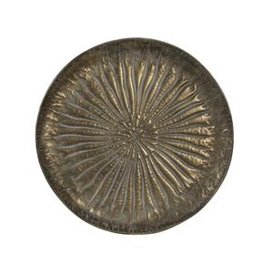 Bronzový kovový podnos se vzorem Hovag antique - Ø 40*4 cm 6309518 obraz