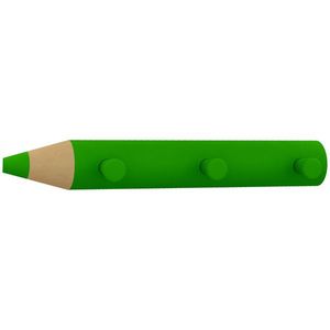 Věšák Ve Tvaru Tužky Š: 37cm, Zelený obraz
