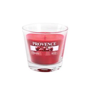 Provence Vonná svíčka ve skle 35 hodin třešeň obraz