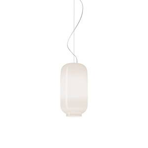 Foscarini Foscarini Chouchin Bianco 2 LED závěsná lampa zapnuto/vypnuto obraz