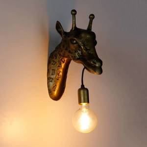 Lindby Lindby Nirvathia nástěnné světlo žirafa kov obraz