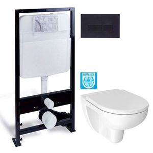JIKA Lyra plus Závěsné WC, 530x360 mm, Rimless, bílá H8213840000001 obraz