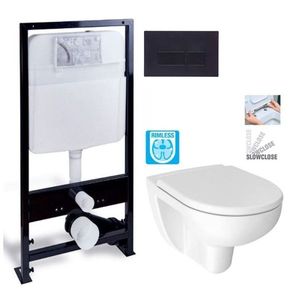 JIKA Lyra Plus WC mísa závěsná Rimless, hluboké splachování H8213840000001 H8213840000001 obraz