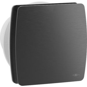 MEXEN AXS 100 koupelnový ventilátor se senzorem vlhkosti, černá W9601-100H-70 obraz